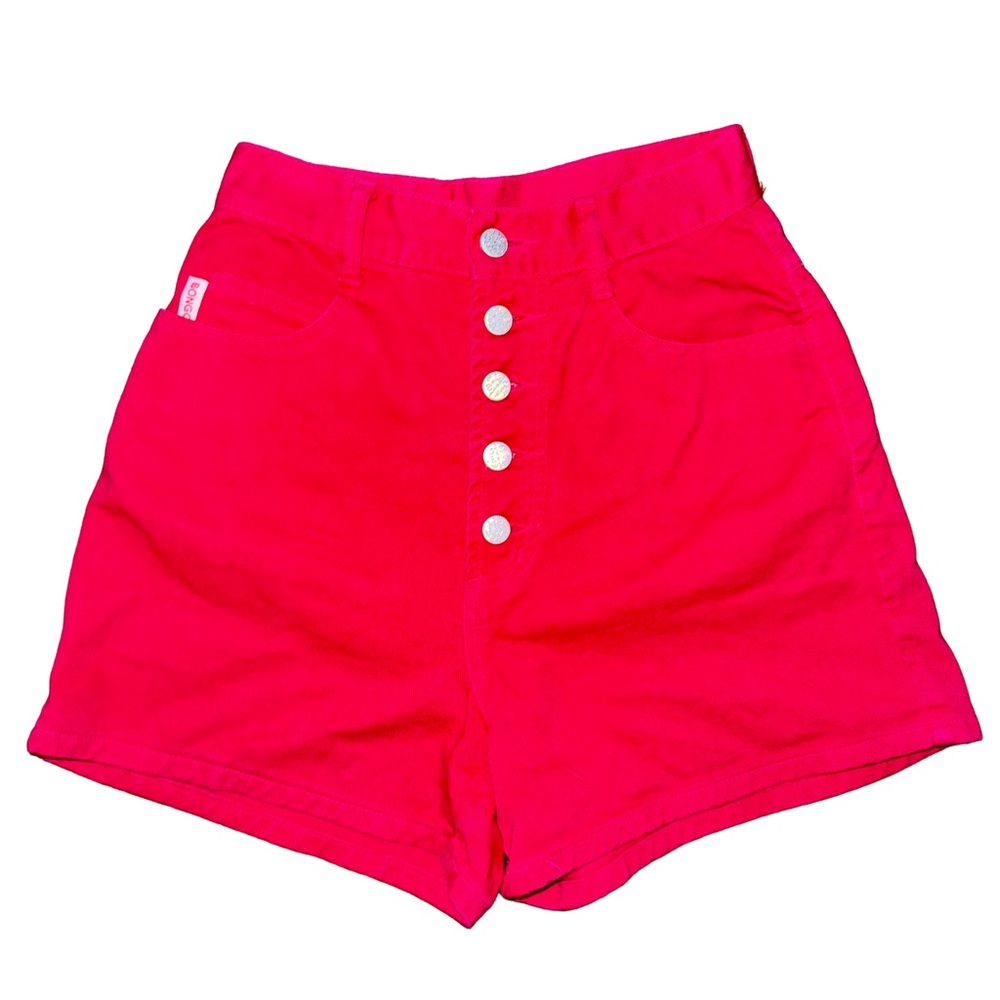 💙💖Vintage 90s Bongo Pink High Waisted Denim‎ Mom Shorts